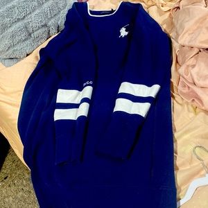 Polo sweater dress